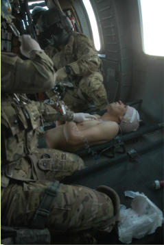 Additional wounded on medevac helicopter, March 2, 2012
